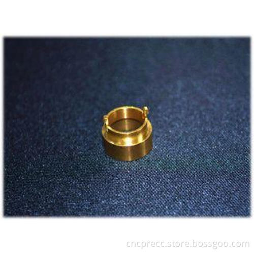 Special CNC Turned Parts Accurate 0.01mm , Brass Automobile